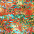 Wood-Texture in Chamomile | Cotton Batiks | Hoffman Batik