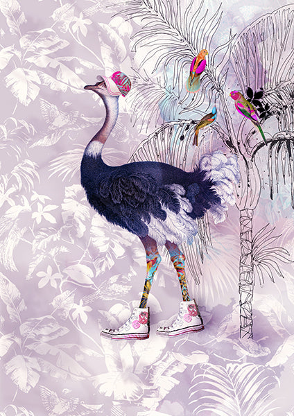 Tropic Walk |  Cotton Batiks A Hoffman Spectrum Print |   Hoffman Fabrics