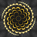 Dream Big Eclipse | A Hoffman Spectrum Print by Jeanie Sumrall-Ajero Onyx |   Hoffman Fabrics