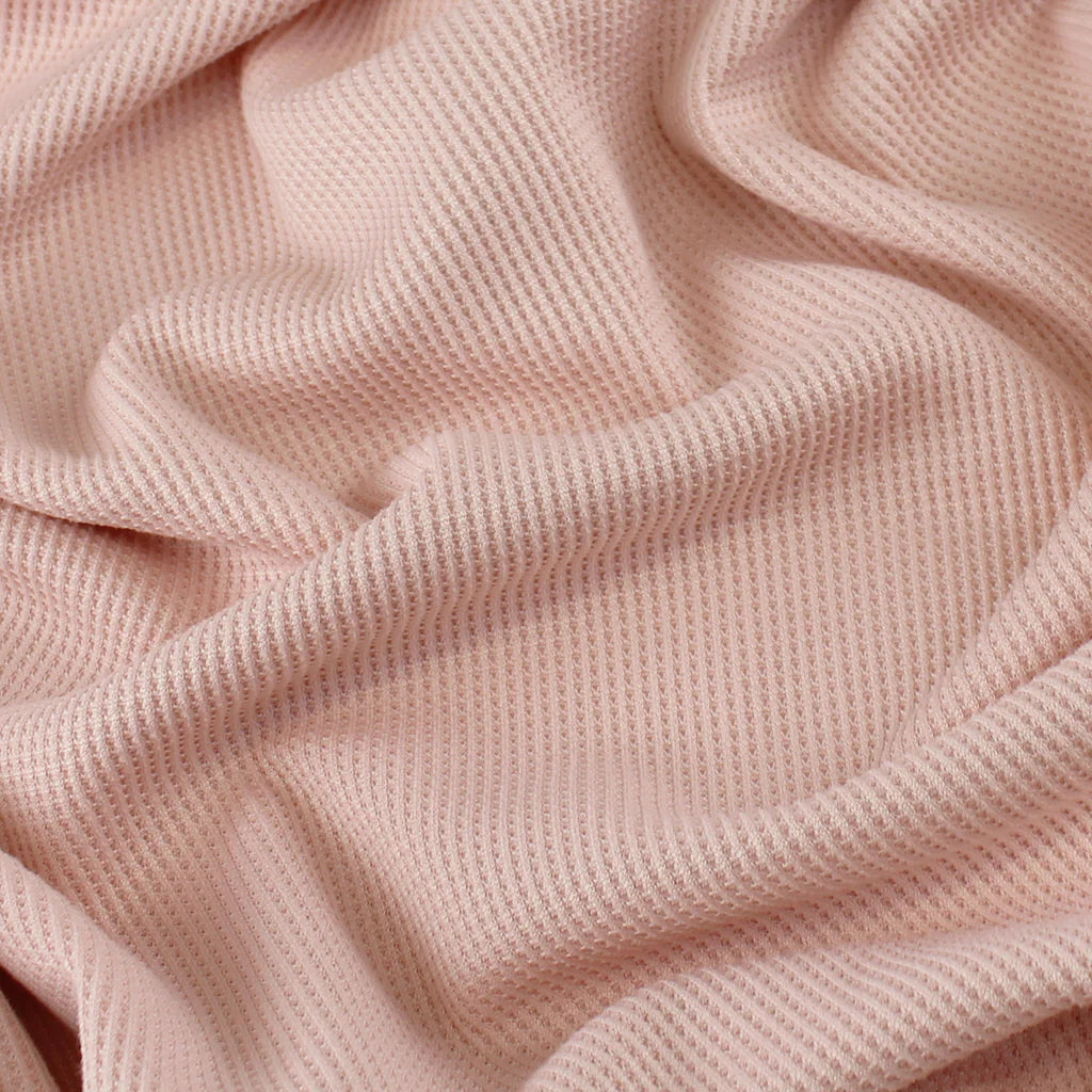 Pink Solid | Mini Waffle Knit