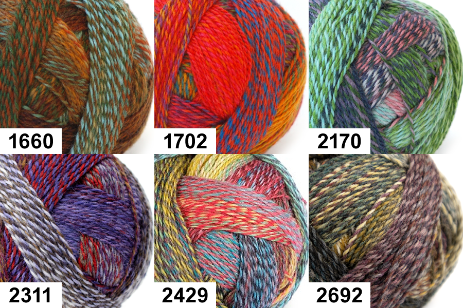 Zauberball Yarn | Crazy Colorpack #41