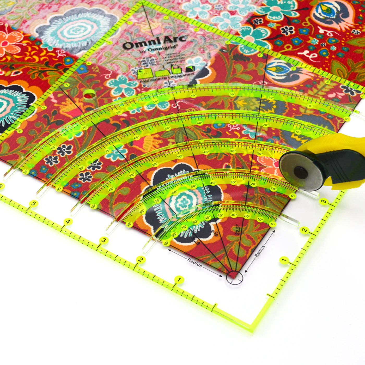Non-Slip Circle Cutter Ruler