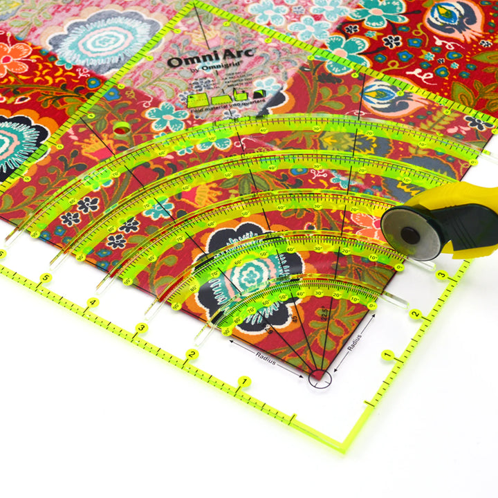 Non-Slip Circle Cutter Ruler