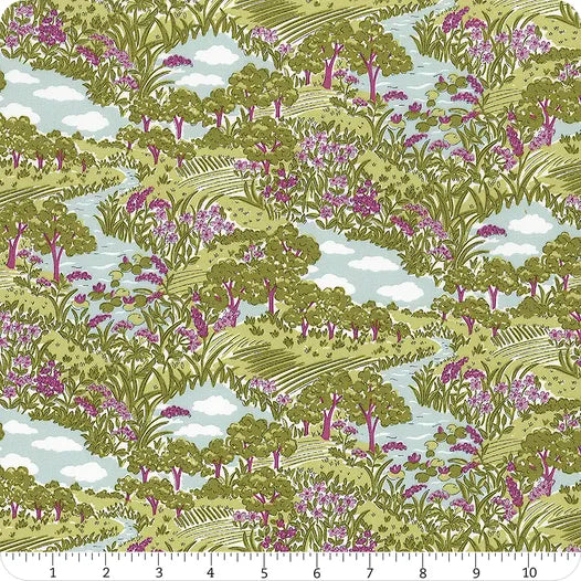 Botanist's Sketch A  | by Liberty Fabrics | Botanist's Walk