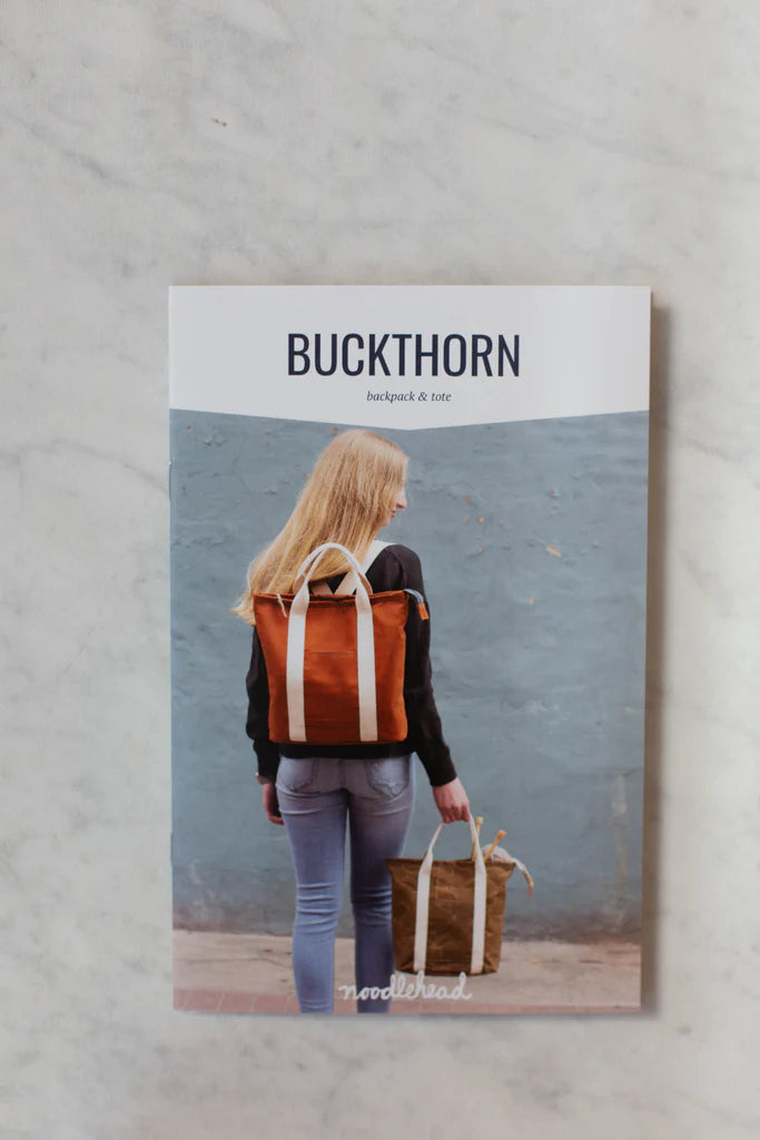 Buckthorn Backpack & Tote Pattern by Noodlehead