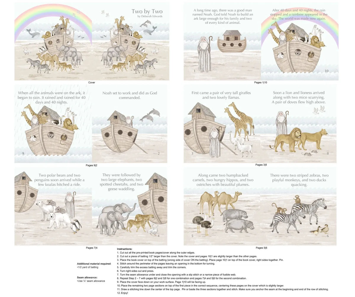 Book Project Panel | Deborah Edwards | Two by Two