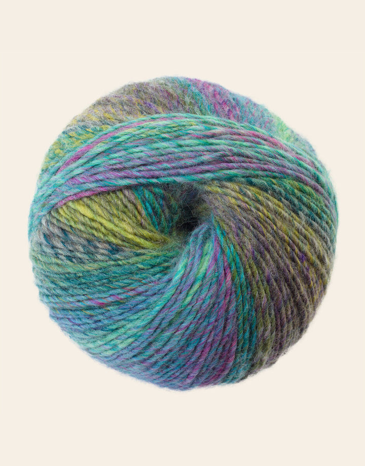 SIRDAR JEWELSPUN WITH WOOL CHUNKY, 200G SELF STRIPING YARN