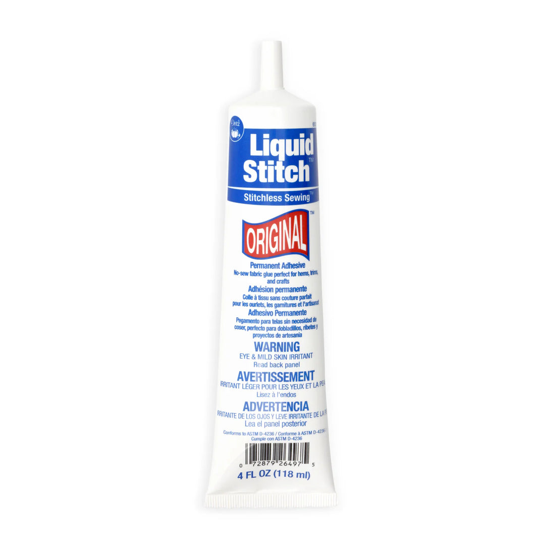 Liquid Stitch Permanent Fabric Adhesive, 4 fl. oz.