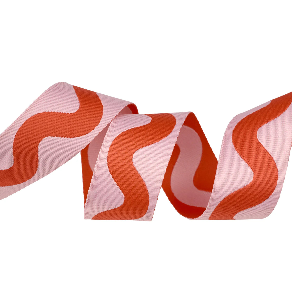 Floral Reef - Big Squiggle in Coralline - 1-1/2" width WEBBING - by Tula Pink - 3 YD PACK