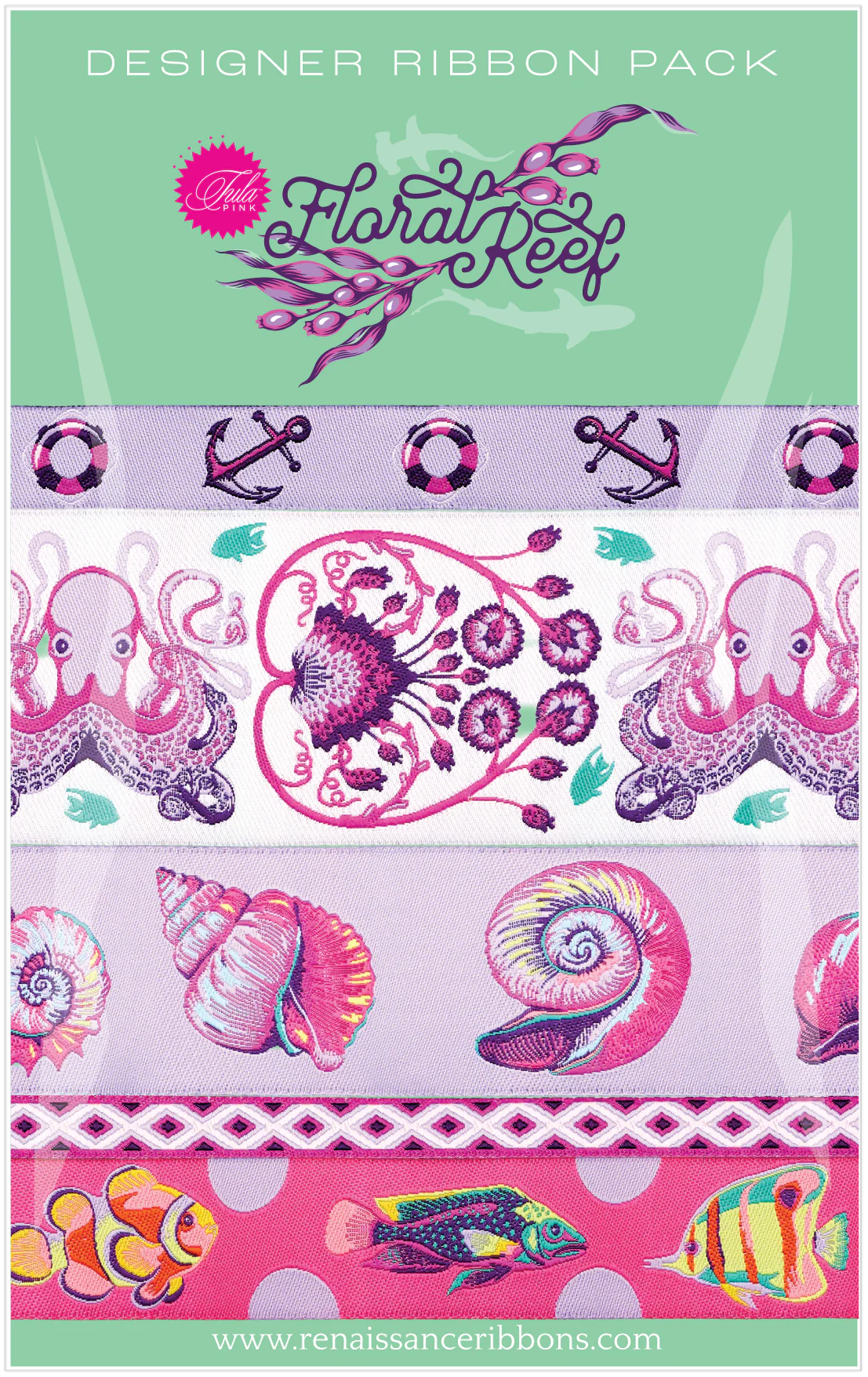Floral Reef - Ultraviolet - Designer Pack