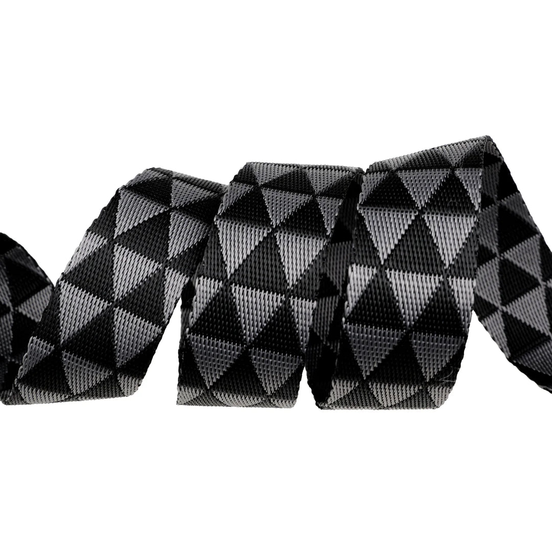 Graywork - Kinda Shady in Carbon WEBBING - 1-1/2" width - by Tula Pink - Three Yards
