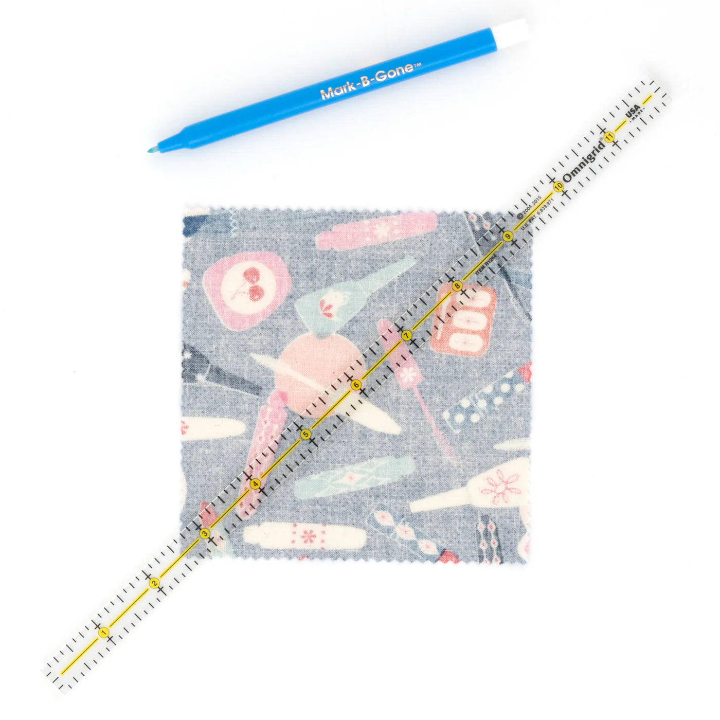 Marking Ruler Trio with Lengths 4", 6", 12"