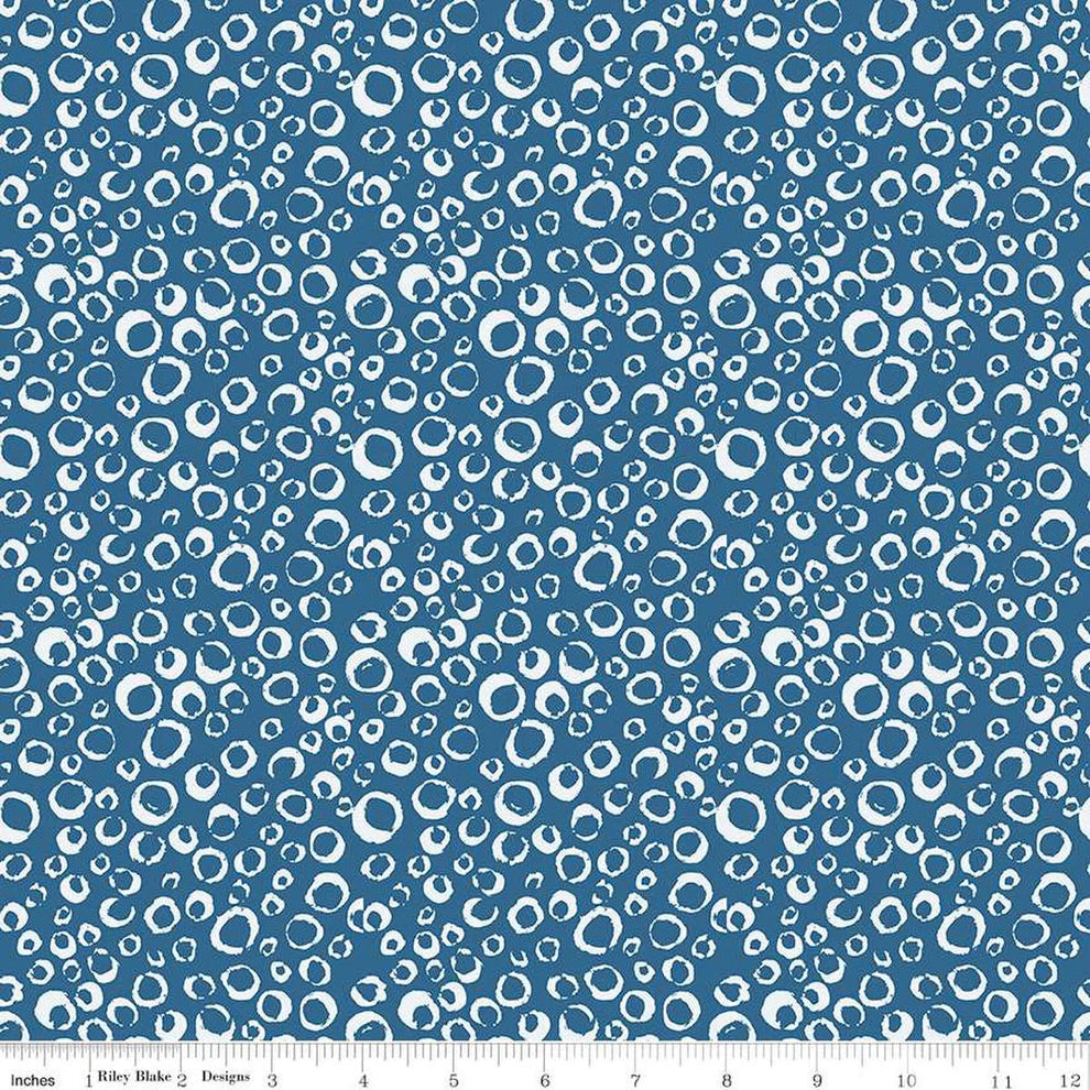 Ocean | Ocean Oasis Bubbles | Diane Labombarbe | Riley Blake Designs