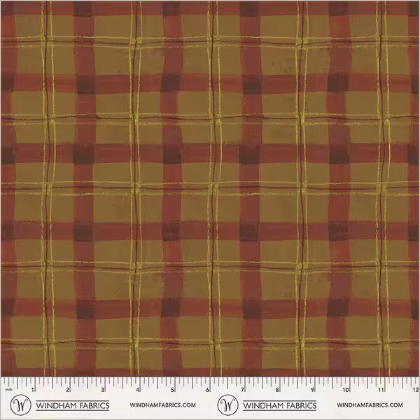 Proper Plaid in Cinnamon | The Plaid One | Marcia Derse