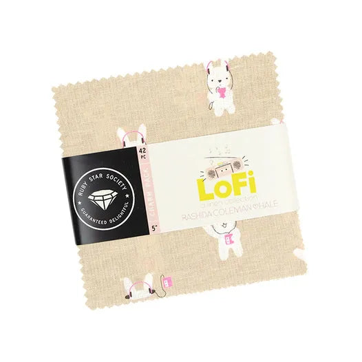 Ruby Star Lofi Linen Blend Charm Pack