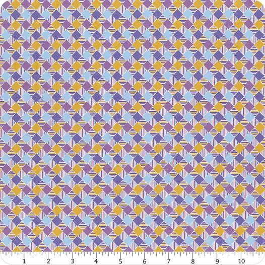 London's Bouquet Urban Check B | by Liberty Fabrics | Botanist's Walk