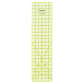 NON-SLIP RECTANGLE RULER, NEON, 6" x 24"