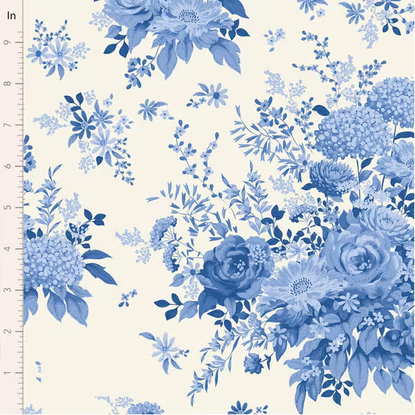 Wildgarden in Blue | Tone Finnanger | Tilda Fabrics | Something Blue