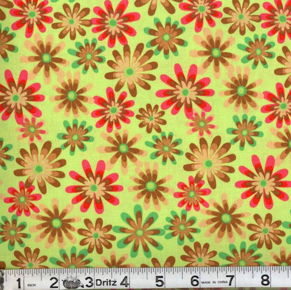 Lime Floral | Flower Power