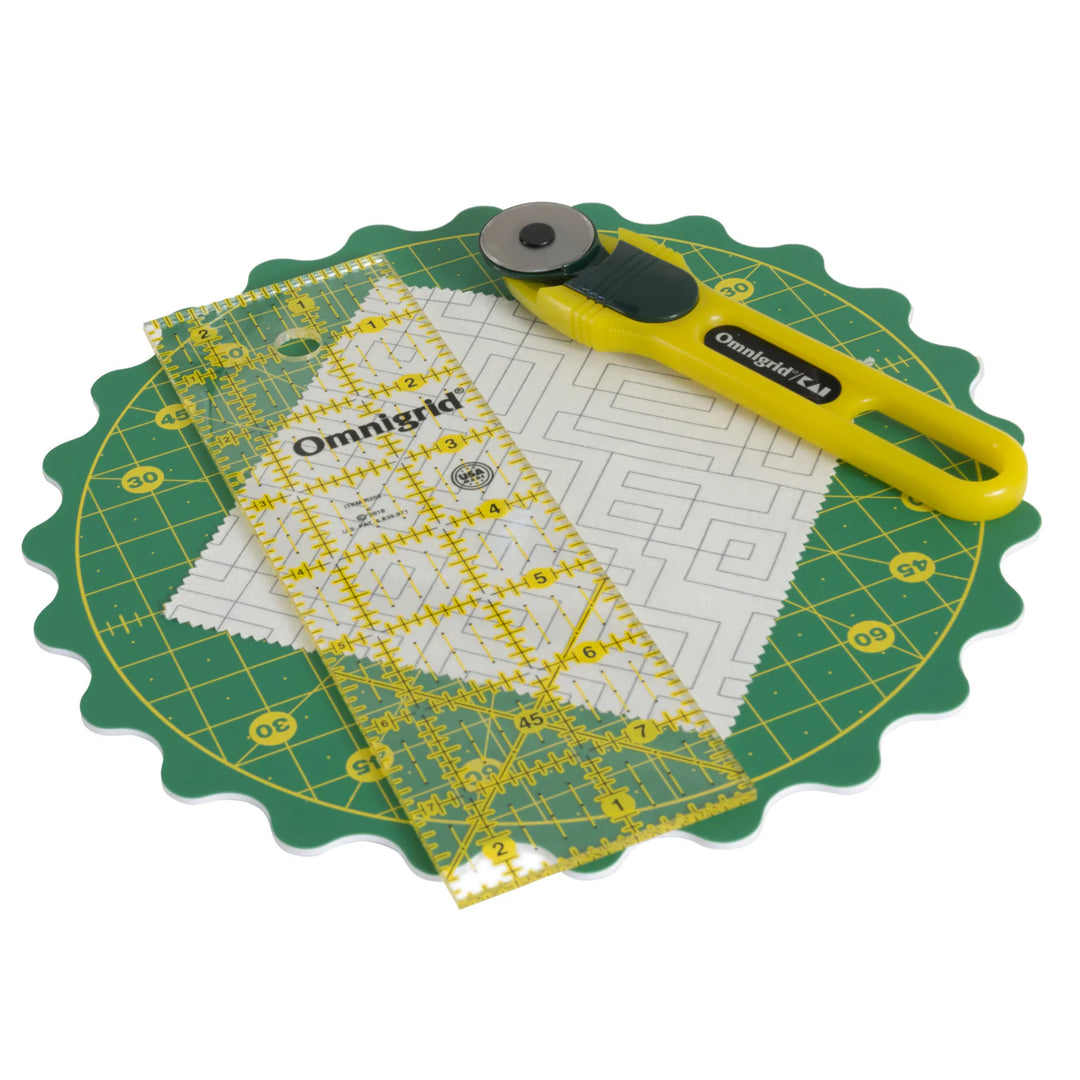 8" 360 Rotating Mat Set