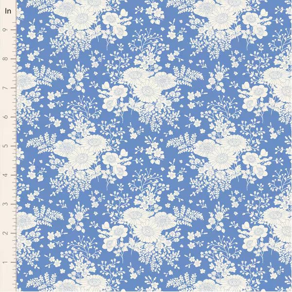 Isolde Cornflower | Tone Finnanger | Tilda Fabrics | Something Blue
