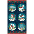 Woodland Wishes Navy Multi Pannel | Michael Zendell| Price per Panel
