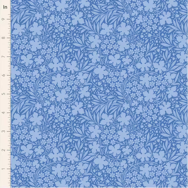 Bushbloom in Cornflower | Tone Finnanger | Tilda Fabrics | Something Blue