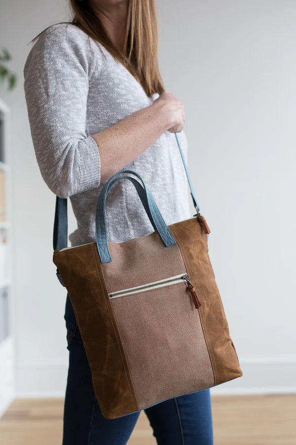 Redwood Tote Pattern by Noodlehead