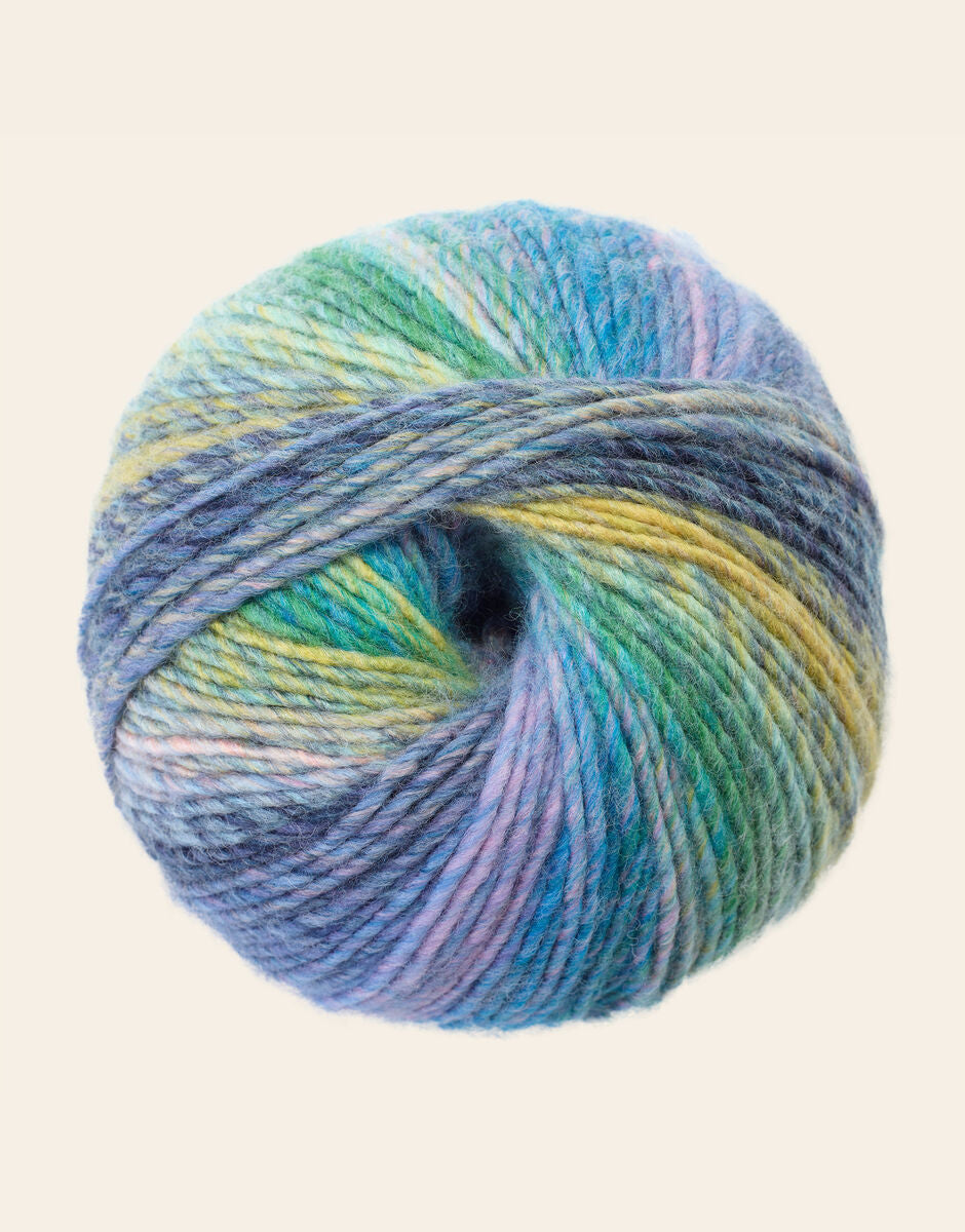 SIRDAR JEWELSPUN WITH WOOL CHUNKY, 200G SELF STRIPING YARN