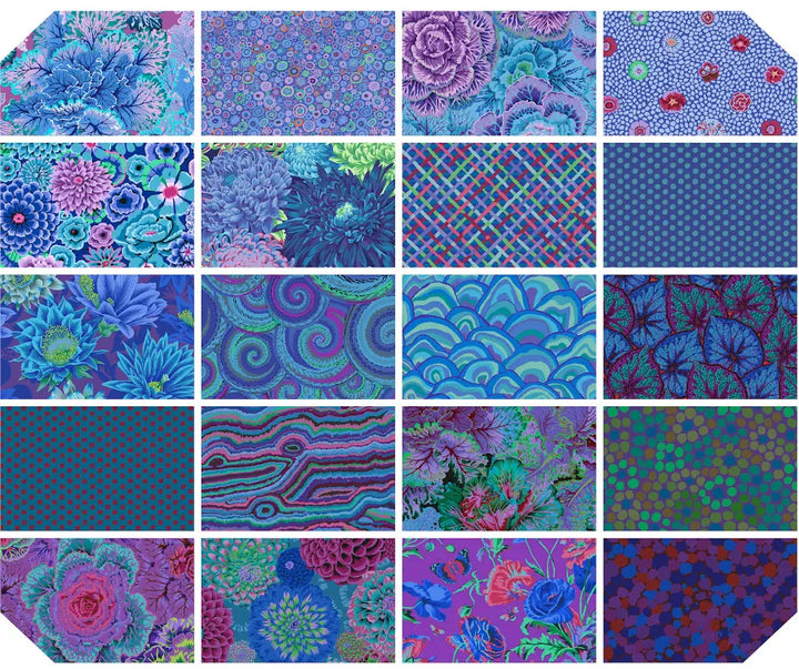 Classics Plus - Royal 10 inch Charm 42 pcs | by Kaffe Fassett | Classics Plus