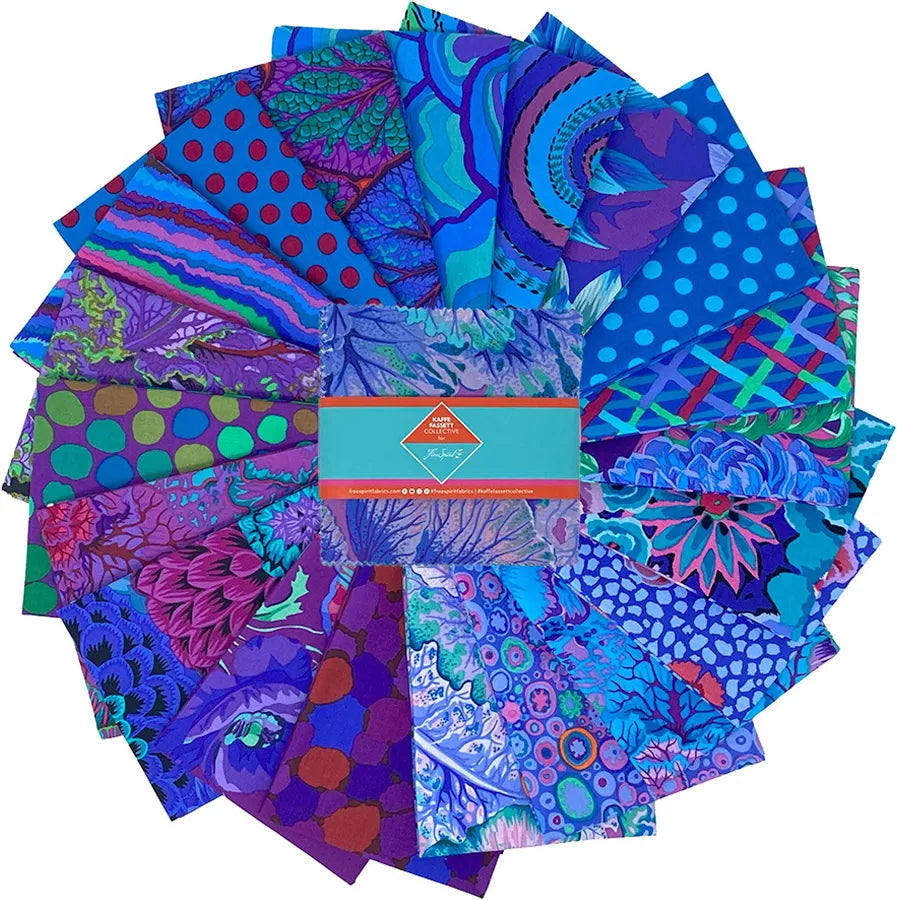 Classics Plus - Royal 10 inch Charm 42 pcs | by Kaffe Fassett | Classics Plus