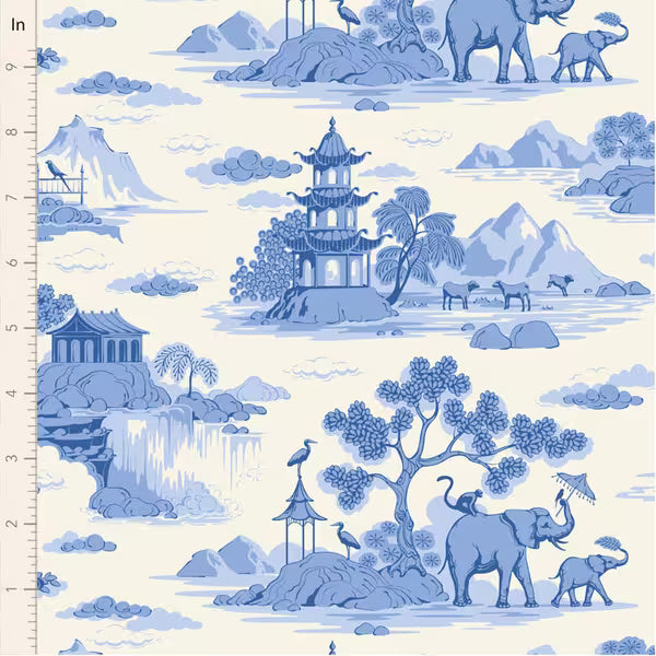 Cottonview in Cream | Tone Finnanger | Tilda Fabrics | Something Blue