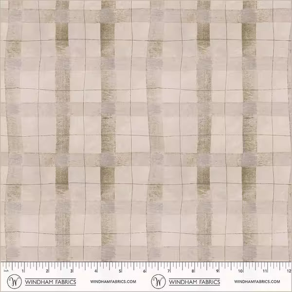 Oatmeal Plaid in Oatmeal | The Plaid One | Marcia Derse