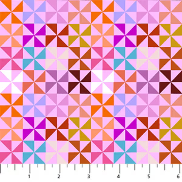 Pinwheel in Playroom | by Anna Maria Textiles | Piecework