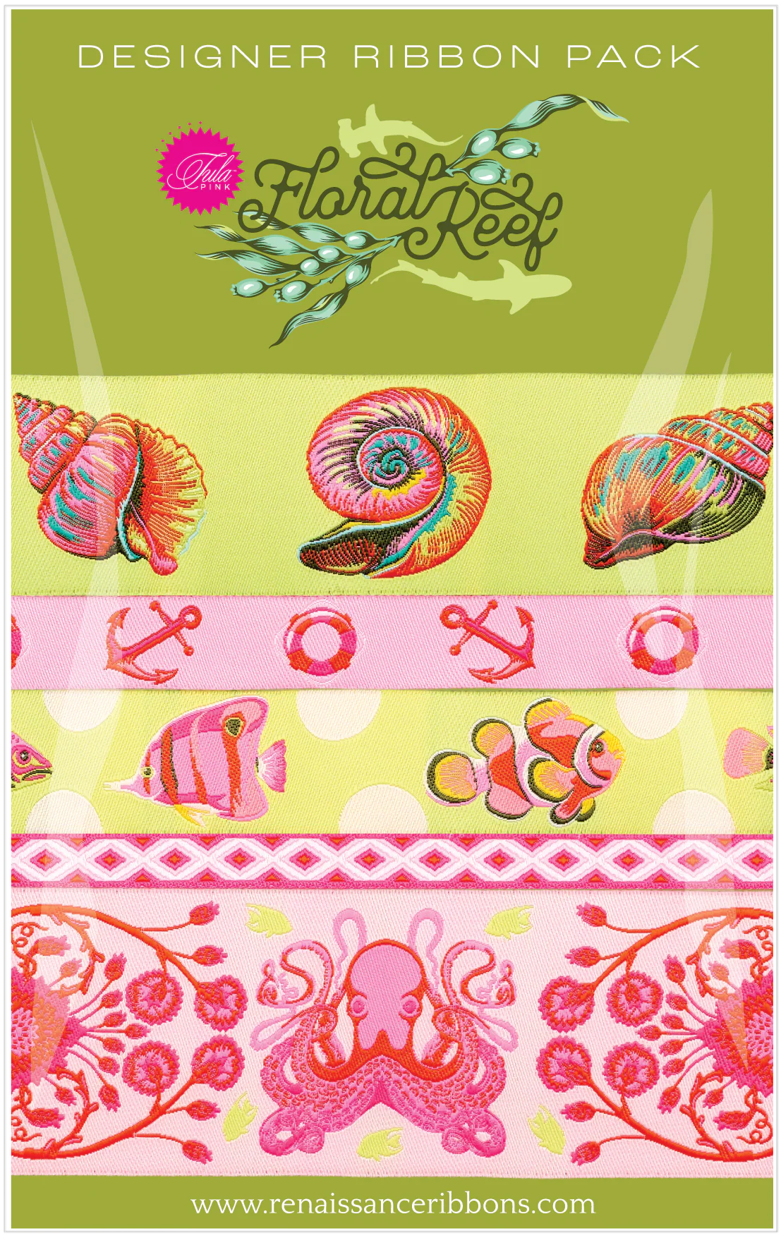 Floral Reef - Seagrass - Designer Pack