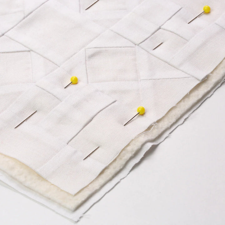 1-3/4" Quilter's Pins with Reusable Storage Box, 175 Count, Yellow, Extra-Long Steel