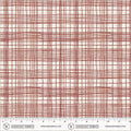 String Theory Plaid in Pomegranate | The Plaid One | Marcia Derse
