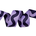 Floral Reef - Big Squiggle in Ultraviolet - 1-1/2" width WEBBING - by Tula Pink - 3 YD PACK