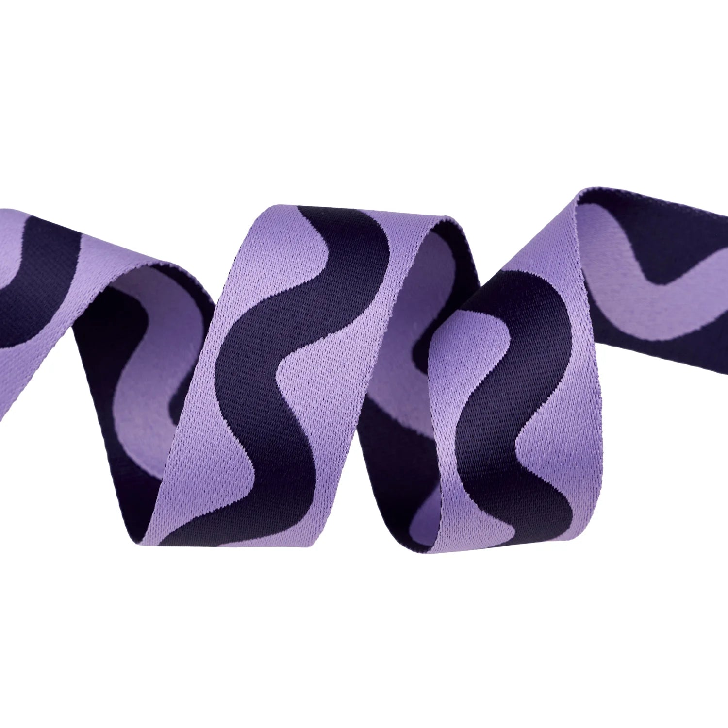 Floral Reef - Big Squiggle in Ultraviolet - 1-1/2" width WEBBING - by Tula Pink - 3 YD PACK