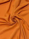 Orange Crepe | Silk | Made in Italy