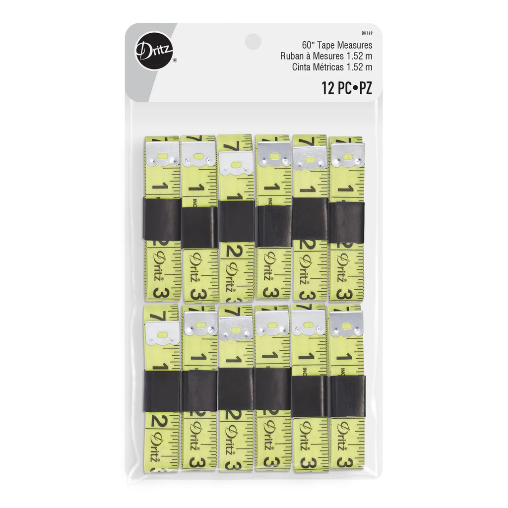 60" Tape Measures, 12 pc