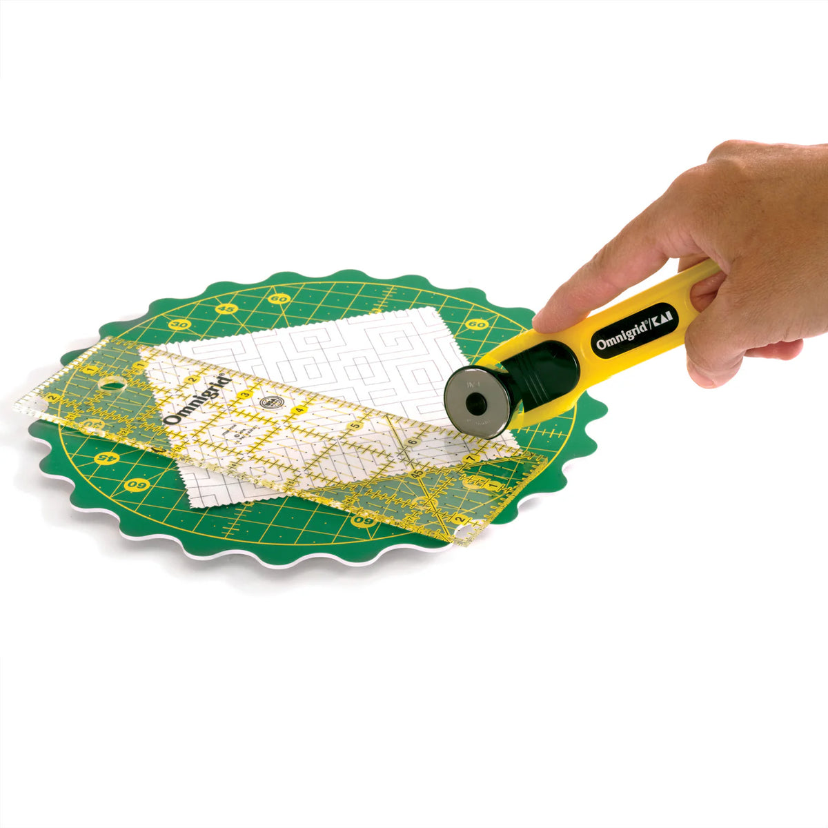8" 360 Rotating Mat Set